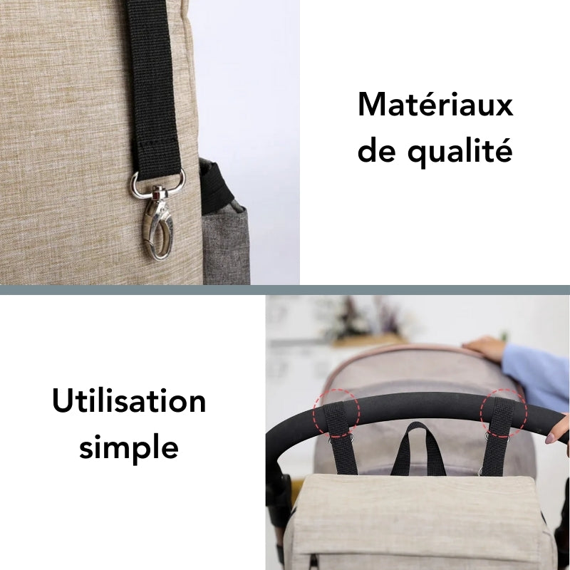 Flânerie | Sac à langer à dos